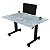 Mesa Dupla Com Regulagem De Altura Calacata - Wp Connect - Imagem 14
