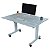 Mesa Dupla Com Regulagem De Altura Calacata - Wp Connect - Imagem 6