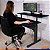 Mesa Dupla Com Regulagem De Altura Gamer Preta - Wp Connect - Imagem 4