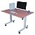 Mesa Com Regulagem De Altura 120x80 Rosa Glamour - Wp Connect - Imagem 4