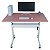 Mesa Com Regulagem De Altura 120x80 Rosa Glamour - Wp Connect - Imagem 6