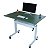 Mesa Com Regulagem De Altura 120x80 Verde Amazônia - Wp Connect - Imagem 8