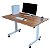 Mesa Com Regulagem De Altura 120x80 Antíqua - Wp Connect - Imagem 4