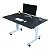 Mesa Com Regulagem De Altura 120x80 Búfalo Arauco - Wp Connect - Imagem 4