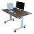 Mesa Com Regulagem De Altura 120x80 Amadeirada - Wp Connect - Imagem 8