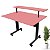 Mesa Acoplada Com Regulagem de Altura Rosa Glamour Wp Connect - Imagem 1