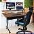 Mesa Acoplada Com Regulagem de Altura Amadeirado Wp Connect - Imagem 10