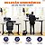 Mesa Elétrica Com Regulagem de Altura Automática 02 Motores Pedras Wp Connect - Imagem 6