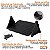 Apoio de Pés Ergonômico 3 Níveis Ajustável Preto Wp Connect - Imagem 5
