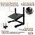 Apoio de Pés Ergonômico 6 Níveis Ajustável Preto Wp Connect - Imagem 4