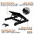 Apoio de Pés Ergonômico 5 Níveis Ajustável Preto Wp Connect - Imagem 5