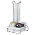 Porta Copos De 50/80ml Com Suporte Sachês e Colheres Café Wp Connect - Imagem 2