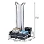 Porta Copos De 50/80ml Com Suporte Sachês e Colheres Café Wp Connect - Imagem 8