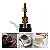Suporte para Café Porta Cápsulas 3 Corações Sachês e Xícaras Preto Wp Connect - Imagem 5