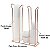 Porta Copos Descartáveis 200ml e 50/80ml Porta Mexedores Rosé Gold Wp Connect - Imagem 4