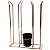 Porta Copos Descartáveis 200ml e 50/80ml Porta Mexedores Rosé Gold Wp Connect - Imagem 9