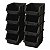 Kit 36 Unidades Caixa Organizadora Bin N4 Preta - Wp Connect - Imagem 6