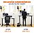Mesa Elétrica Com Regulagem De Altura Automática 01 Motor Com Suporte Para Monitor - Wp Connect - Imagem 2
