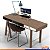 Suporte Para Monitor Em Aço Piatina Rosé Gold Tampo 20x30 Cores - Wp Connect - Imagem 2