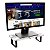 Suporte Para Monitor Em Aço Carbono Preto Tampo 20x40 Mármores - Wp Connect - Imagem 1