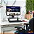 Suporte Para Monitor Em Aço Carbono Preto Tampo 20x40 Mármores - Wp Connect - Imagem 8