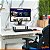 Suporte Para Monitor Em Aço Carbono Preto Tampo 20x40 Mármores - Wp Connect - Imagem 18