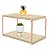 Prateleira Dupla Em Aço Piatina Rosé Gold Tampo 20x40 Decorativos - Wp Connect - Imagem 6