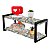 Prateleira Dupla Nicho Em Aço Carbono Preto Tampo 20x60 Mármores - Wp Connect - Imagem 6