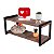 Prateleira Dupla Nicho Em Aço Carbono Preto Tampo 20x60 - Wp Connect - Imagem 1