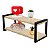 Prateleira Dupla Nicho Em Aço Carbono Preto Tampo 20x60 Decorativos - Wp Connect - Imagem 13