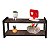 Prateleira Dupla Nicho Em Aço Carbono Preto Tampo 20x60 Decorativos - Wp Connect - Imagem 6