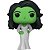 She-Hulk Glitter (1127) - Marvel - Funko Pop (K3Y7R6GPC) - Imagem 1