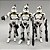 Coleção Star Wars Elite Force Action Figure, 501°, 442° Sombra, Utapau Gree - Imagem 3