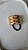 Xuxinha Pony Cuff Metal Dupla Dourada - Imagem 3
