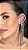 Brinco Ear Cuff Strass Ônix - Imagem 1