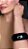 Bracelete Resina Preto - Imagem 1