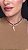 Choker Camurça Tachas Dente de Sabre Nude - Imagem 1