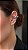 Brinco Ear Cuff Bold Prata - Imagem 1