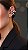 Brinco Ear Cuff Duplo Esferas Prata - Imagem 1