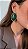 Brinco Oval Resina Verde - Imagem 2