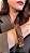 Bracelete Quadrafo Resina Marrom - Imagem 1