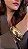 Bracelete Redondo Dourado - Imagem 1