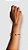 Bracelete Minimalista Pérolas Dourado - Imagem 2