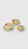 Brinco Trio Argolas Insp Cartier Zircônia Aço Dourado - Imagem 1