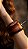 Bracelete Redondo Madeira Marrom - Imagem 2