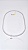 Colar Riviera Baguete 3mm Zircônias Banho Ródio Branco - Imagem 4