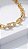 Colar Elos Insp TF Premium Cravejado Dourado - Imagem 3