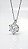 Colar Ponto de Luz Moissanite 6 Pontos Prata 925 - Imagem 1