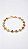 Pulseira Riviera Trevo Colorida Banho Ouro 18K Aço Ajustável - Imagem 3