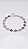 Pulseira Riviera Trevo Colorida Banho Ródio Branco Aço Ajustável - Imagem 3
